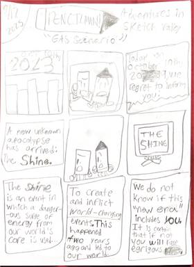 Read Pencilman!  14 Page 5 in English