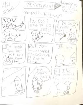 Read Pencilman!  15 Page 9 in English