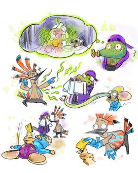 Read SPACERS&Co: Chaotic Logistics — One-Shot Adventures  2 Page 3 in English