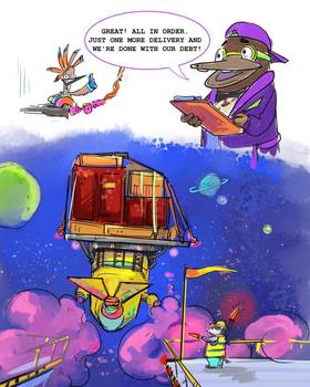 Read SPACERS&Co: Chaotic Logistics   4 Page 4 in English