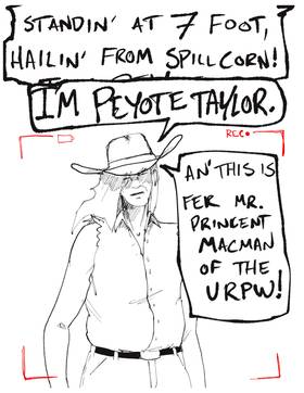 Read Peyote PUNCH! The Ballad of Peyote Taylor  1 Page 10 in English