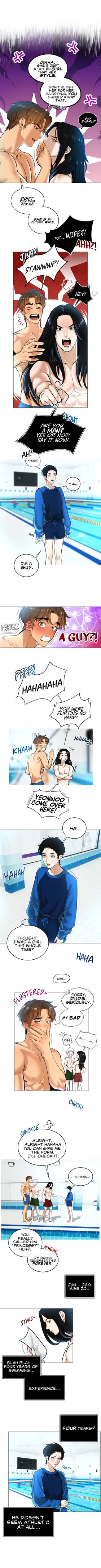 The swimming club 🏊✨