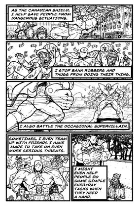 Read Canadian Shield Ashcan  1 Page 4 in English