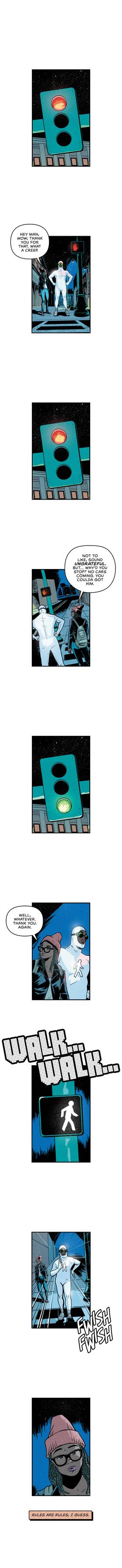 Read The Pedestrian (Toons)  1 Page 6 in English