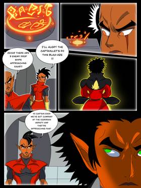 Read BLACKBLAZE :Fire & ice arc  1 Page 10 in English