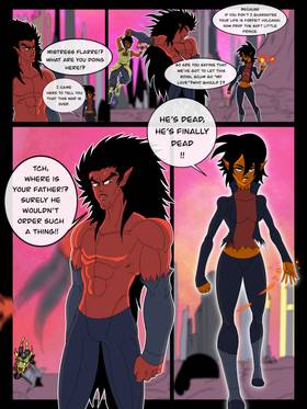 Read BLACKBLAZE :Fire & ice arc  3 Page 9 in English