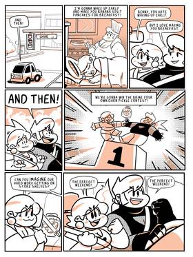 Read Cortney and Benny Time: The Perfect Weekend, Chapter 1  1 Page 6 in English