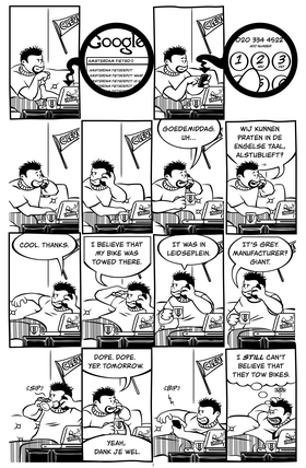 Read Chad in Amsterdam  2 Page 5 in English