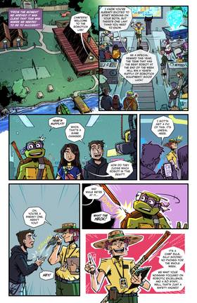 Read Tales of the Teenage Mutant Ninja Turtles  1 Page 9 in English