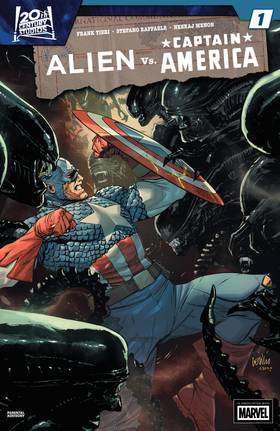 Read Alien vs. Captain America (2025)  1 Page 1 in English