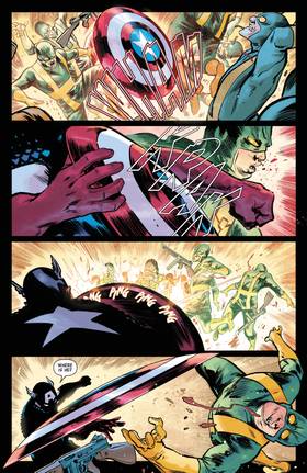 Read Alien vs. Captain America (2025)  1 Page 3 in English