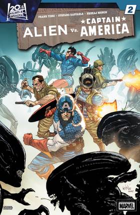 Read Alien vs. Captain America (2025)  2 Page 1 in English