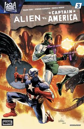 Alien vs. Captain America (2025): Alien vs. Captain America (2025-2026) #3 (of 4)