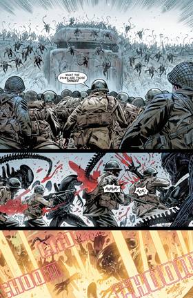 Read Alien vs. Captain America (2025)  4 Page 6 in English