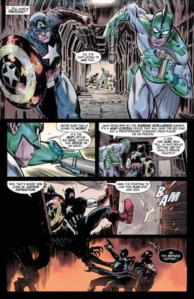 Read Alien vs. Captain America (2025)  4 Page 10 in English