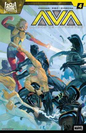 Read Aliens vs. Avengers (2024)  4 Page 1 in English