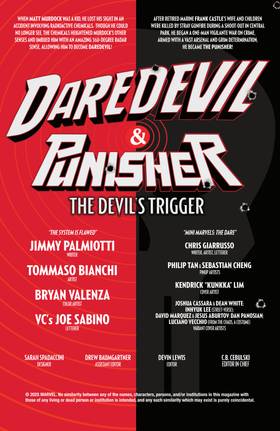 Read Daredevil/Punisher: The Devil's Trigger (2025)  1 Page 2 in English