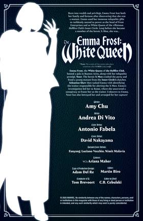 Read Emma Frost: The White Queen (2025)  3 Page 3 in English