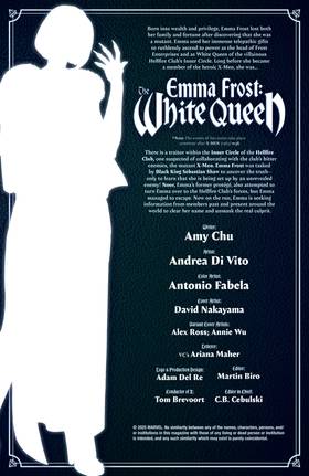Read Emma Frost: The White Queen (2025)  4 Page 3 in English