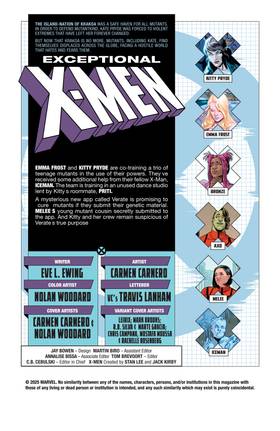 Read Exceptional X-Men (2024)  6 Page 2 in English