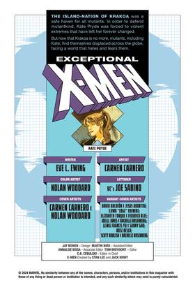Read Exceptional X-Men (2024)  1 Page 2 in English
