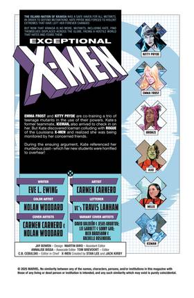 Read Exceptional X-Men (2024)  5 Page 2 in English