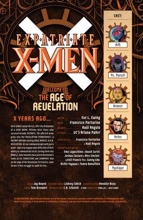 Read Expatriate X-Men (2025)  1 Page 2 in English