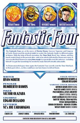 Read Fantastic Four (2025)  3 Page 3 in English