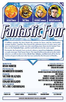 Read Fantastic Four (2025)  8 Page 2 in English