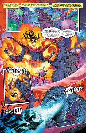Read Godzilla Destroys The Marvel Universe (2025)  3 Page 2 in English