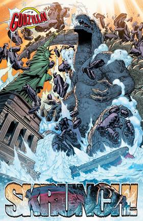 Read Godzilla Destroys The Marvel Universe (2025)  1 Page 8 in English