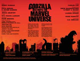 Read Godzilla Destroys The Marvel Universe (2025)  3 Page 4 in English