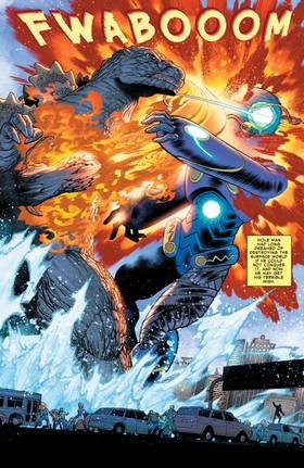 Read Godzilla Destroys The Marvel Universe (2025)  1 Page 9 in English