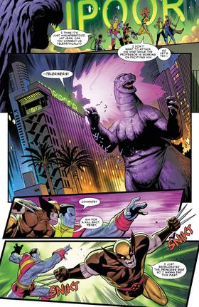 Read Godzilla Destroys The Marvel Universe (2025)  3 Page 6 in English