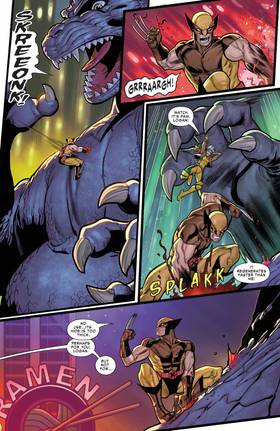 Read Godzilla Destroys The Marvel Universe (2025)  3 Page 7 in English