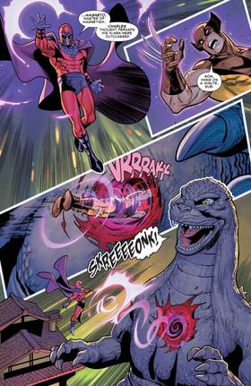 Read Godzilla Destroys The Marvel Universe (2025)  3 Page 8 in English