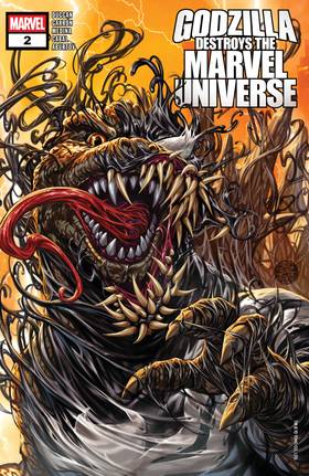 Read Godzilla Destroys The Marvel Universe (2025)  2 Page 1 in English