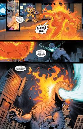 Read Godzilla Destroys The Marvel Universe (2025)  2 Page 3 in English