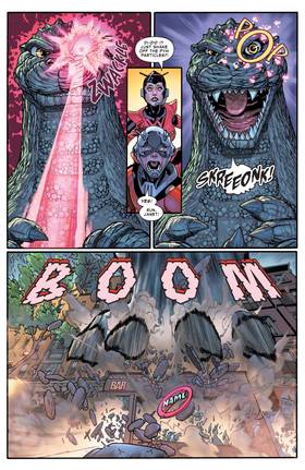 Read Godzilla Destroys The Marvel Universe (2025)  2 Page 8 in English