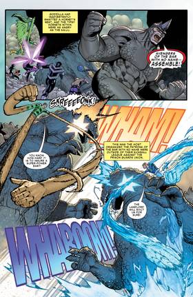 Read Godzilla Destroys The Marvel Universe (2025)  2 Page 10 in English