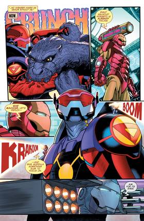 Read Godzilla Destroys The Marvel Universe (2025)  5 Page 3 in English
