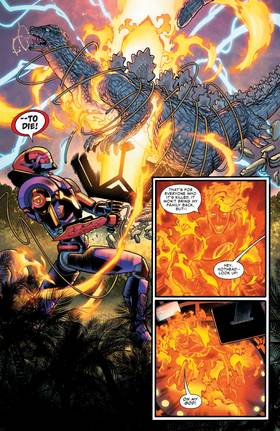 Read Godzilla Destroys The Marvel Universe (2025)  5 Page 9 in English