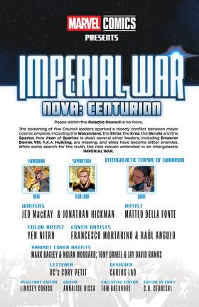 Read Imperial War: Nova - Centurion (2025)  1 Page 3 in English