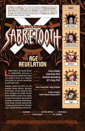 Read Laura Kinney: Sabretooth (2025)  2 Page 2 in English