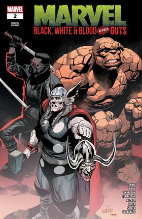 Read Marvel: Black, White & Blood and Guts (2025)  2 Page 1 in English