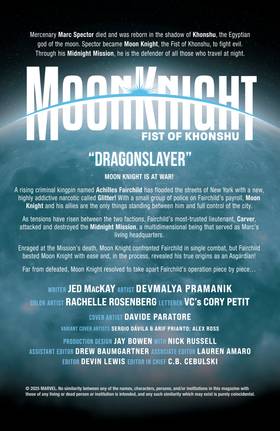 Read Moon Knight: Fist Of Khonshu (2024-2025)  9 Page 2 in English