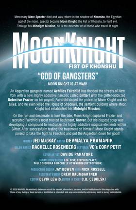 Read Moon Knight: Fist Of Khonshu (2024)  11 Page 5 in English