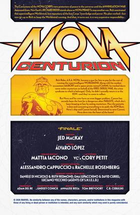 Read Nova: Centurion (2025)  6 Page 4 in English