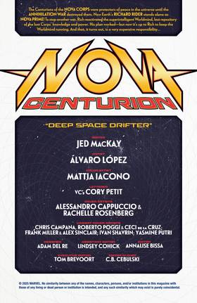 Read Nova: Centurion (2025)  1 Page 2 in English