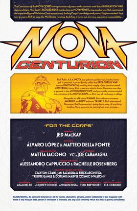 Read Nova: Centurion (2025)  3 Page 2 in English